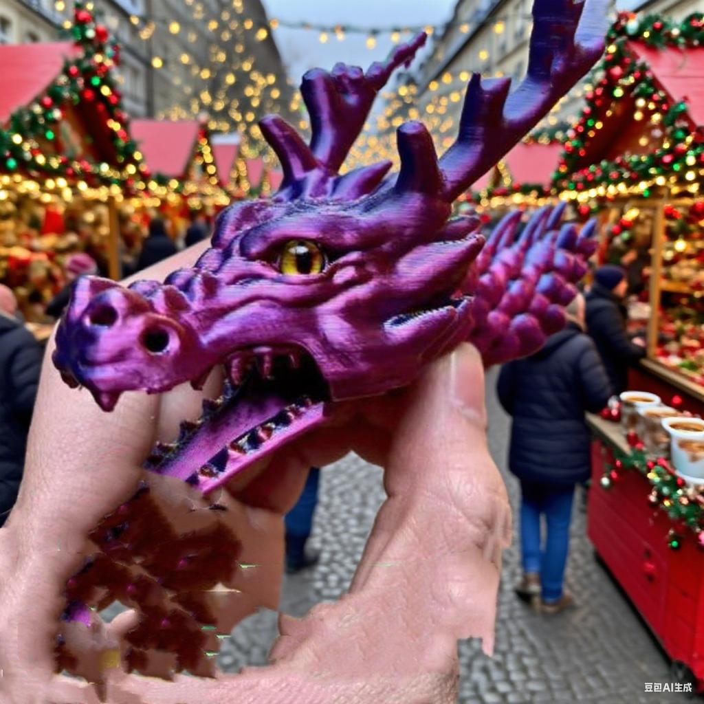 Home furnishings and decorations are worth collecting creative toy 60cm 3D printed Chinese dragon Full body joints that can move