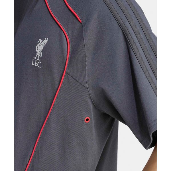 Adidas Originals Liverpool Football Club Crew Neck Pullover Comfortable T-Shirt Men Tops KX7702