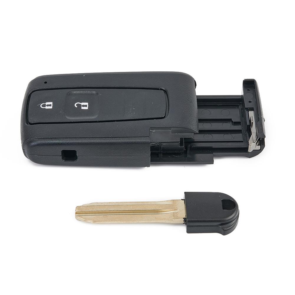 

Shell Remote Key 2 Button Fob Case Replacement Shell+Battery With Uncut Key Blade Practical To Use High Quality China Mainland