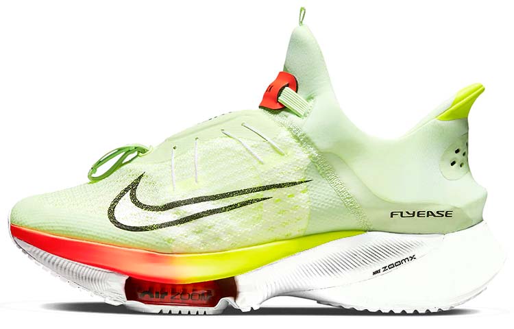Nike Air Zoom Tempo NEXT% FlyEase  Barely Volt Hyper Orange  38.5