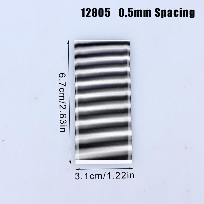 Zebra Line Conductive Paper Flat Wire - 0.4/0.5/0.6/2.54mm Pitch for LCD Screen Calculator Electronic Scale Connection