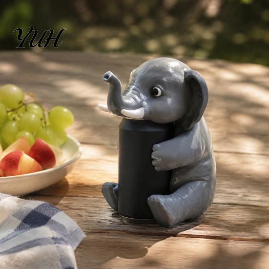 Creative Gift for Drinkers Reusable Animal Soda Can Lids 375ml Standard Cans, 3D Printed Frog Dinosaur Cola Accessories Shark Beverage Toppers