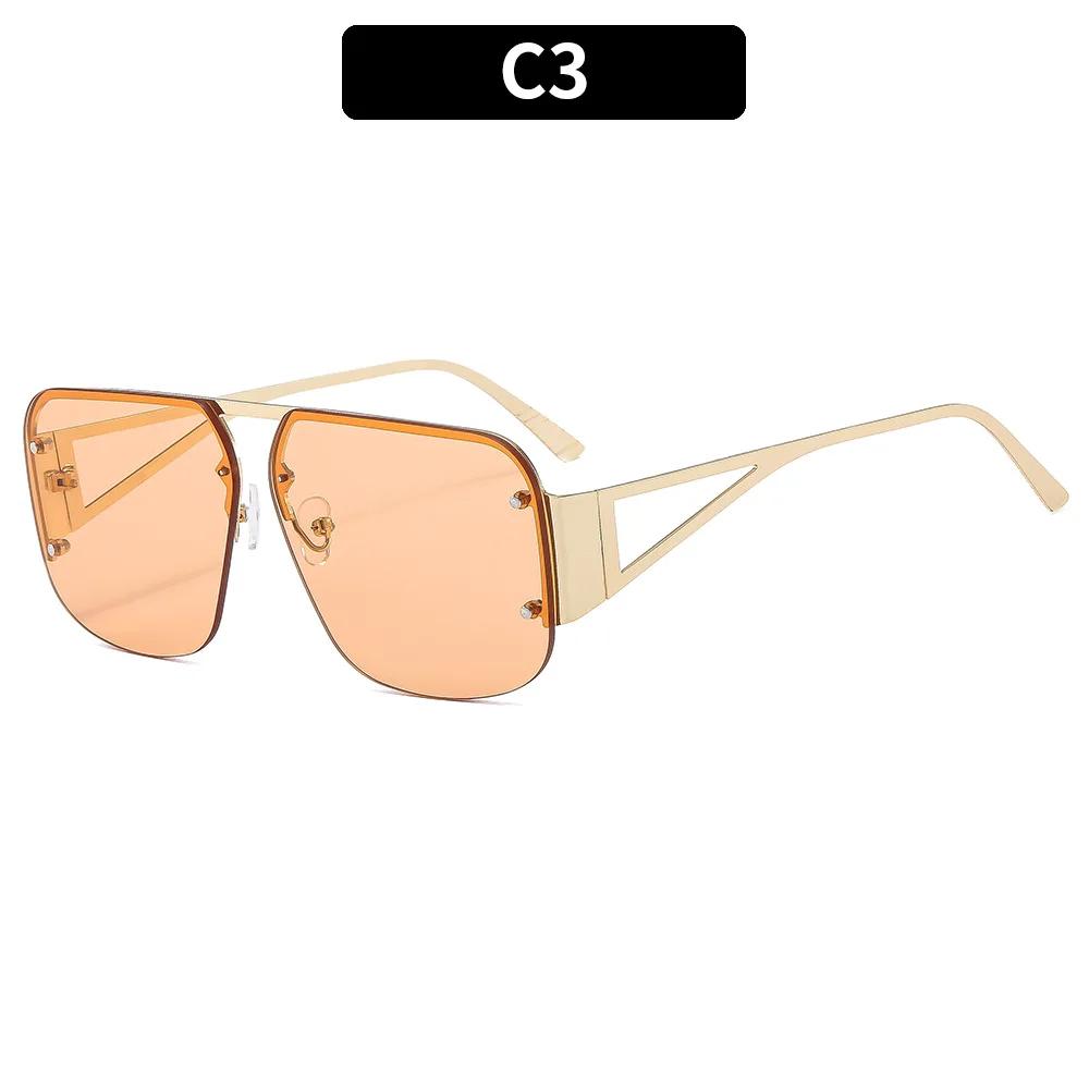 

Fashion Oversized Square Sunglasses Woman Brand Designer Vintage Square Sun Glasses Female Big Frame Shades UV400 Eyewear 1PC