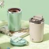 Cross-border New Lazy Magnetic Stirring Coffee Cups Sell USB Automatic Stainless Steel Portable Automatic Stirring Cups.