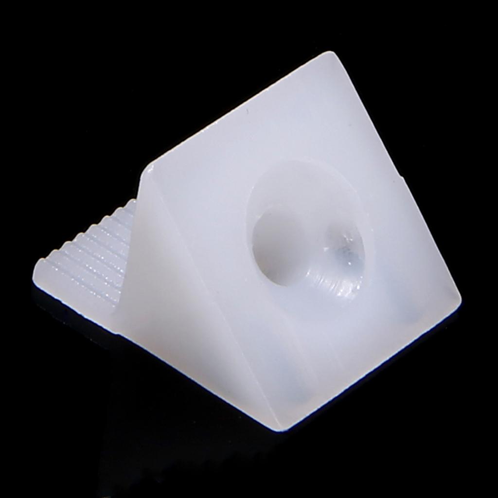 50Pack Furniture Chest Drawer Bottom Sagging Repair Fix Mend Furniture Mending Wedges Corner Brackets Screw Kit