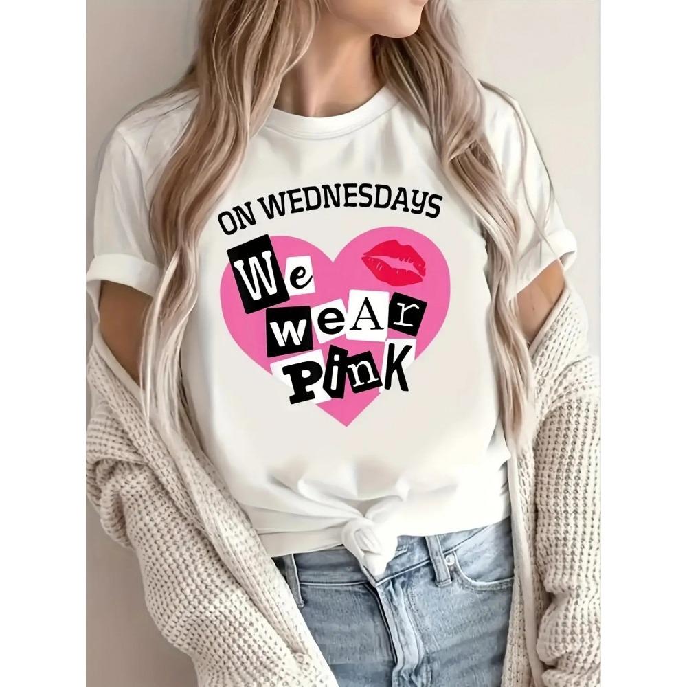 New Pattern Printed Womens Tshirt Round Neck Short Sleeve Casual Top Womens Pattern Harajuku Style Womens Tshirt