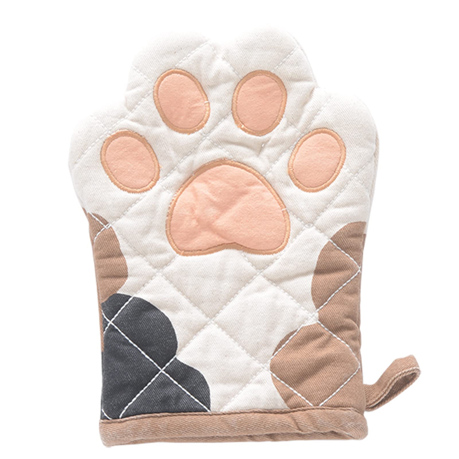 

Techno Prime And Packable Mittens Potholder 17 x 22cm Paw Calico Brown 71498 Approx.