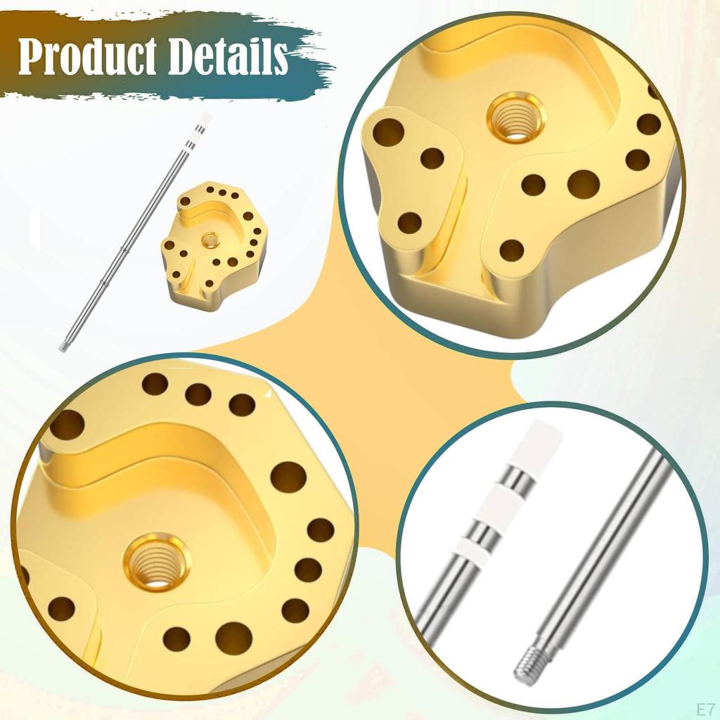Joystick Soldering Iron Tip with Adapter Assembly Disassembly Gaming Repair Sturdy for Fast
