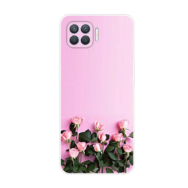 For OPPO Reno4 Lite Case Reno5 Lite Shockproof Soft silicone TPU Back Cover For OPPO Reno 5 4 Lite Phone Cases Case Cute Cartoon