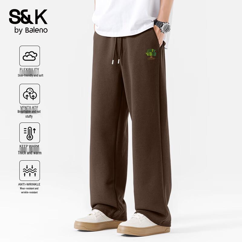 

Baleno SK Series Men s Heavyweight Cotton Straight-Leg Casual Pants 2XL