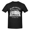 Unisex Horrorfilm The Blair Witch Project Lustiges T-Shirt Streetwear Große Größen Baumwolle Rundhals Ärmel Individuell Unisex T-Shirt