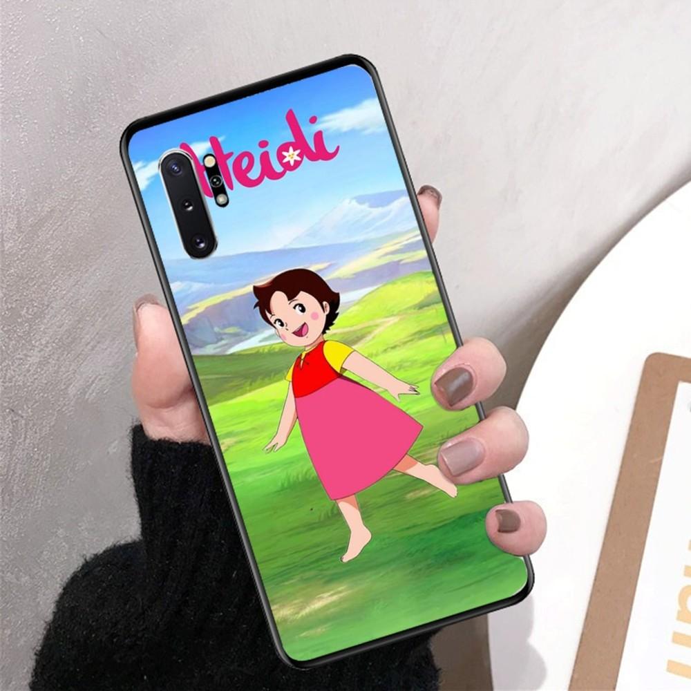 Süße Heidi Handyhülle für Samsung Note 8 9 10 20 Pro Plus Lite M 10 11 20 30 21 31 51 A 21 22 42 02 03