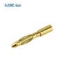 HUIJUN 2mm Gold-Plated Brass Banana Plug Connectors
