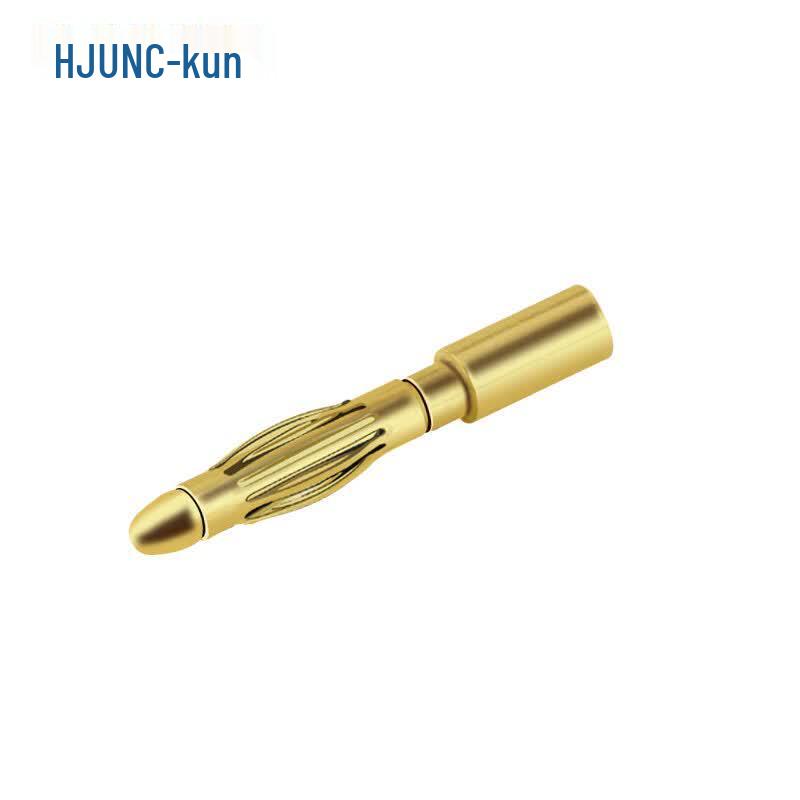 HUIJUN 2mm Gold-Plated Brass Banana Plug Connectors