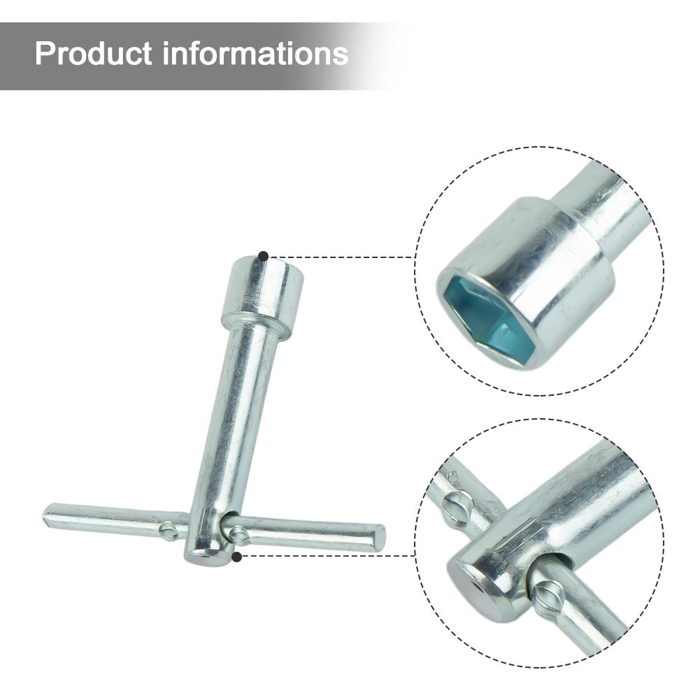 2PCS Socket Wrench 68mm Deep Nut Hand Tool Hex Socket Wrench Metal