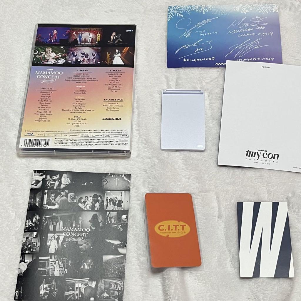 [USED] 2019 MAMAMOO CONCERT 4season FW Blu-ray