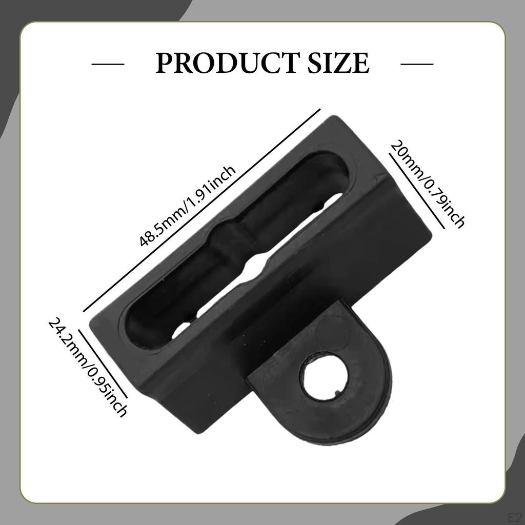Hood Latch Protector Easy Installation 51-23-7-002-012 Anti Twist Device Auto Accessories Replace