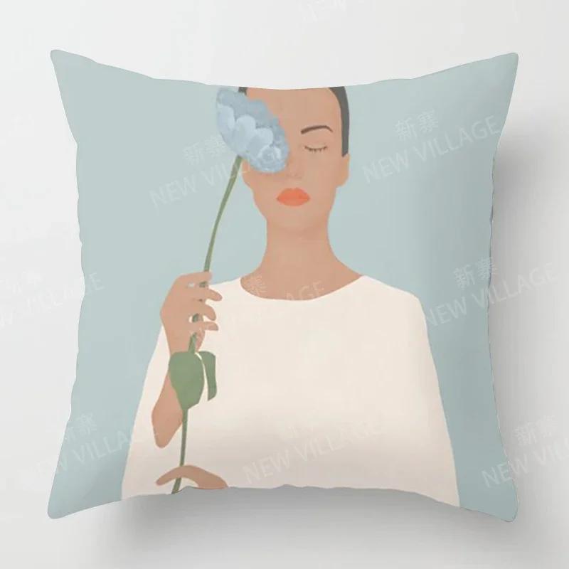 

Скандинавский Осенний Домашний Декор Осеннее Украшение Наволочка для Подушки Дивана Современная Гостиная 40x40cm