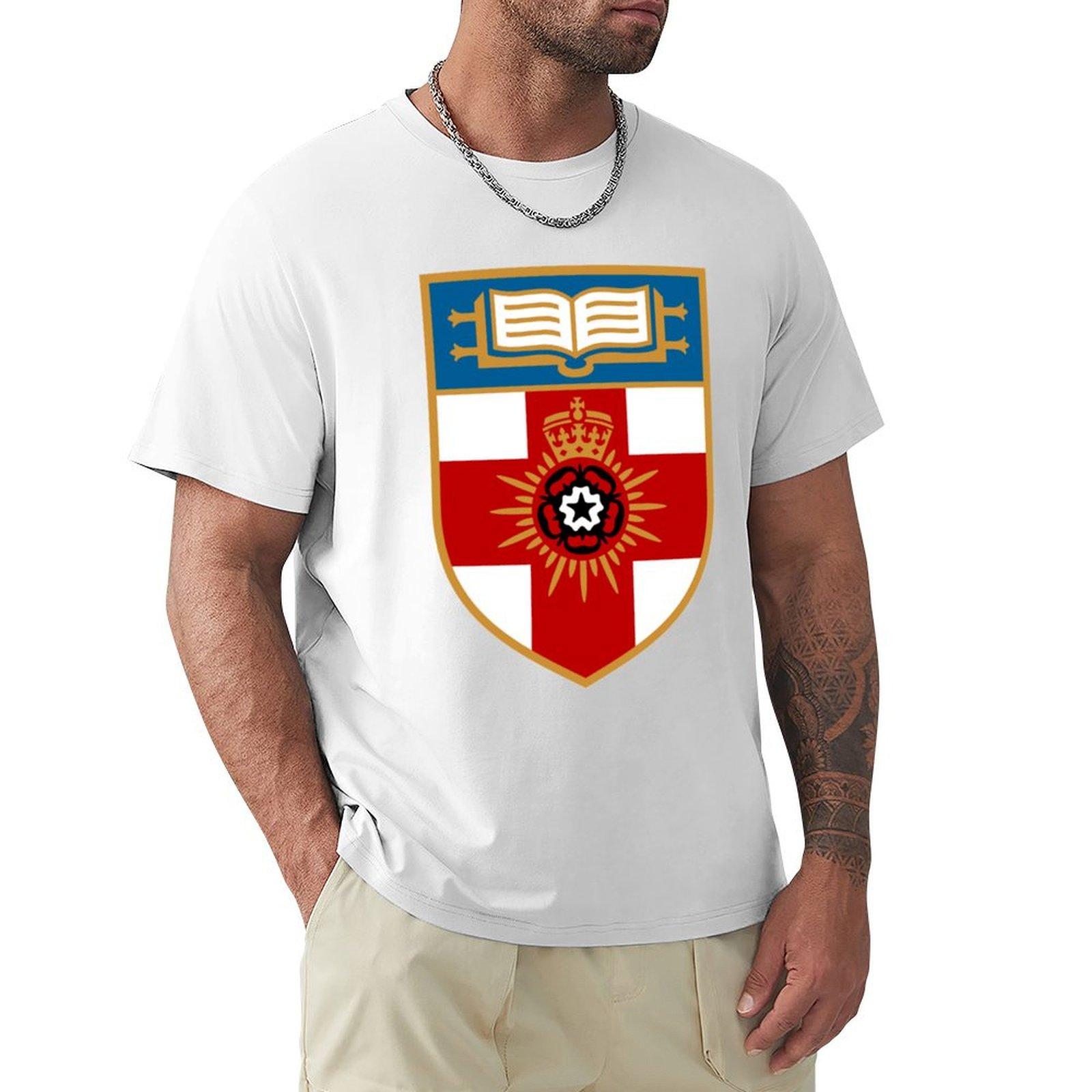 University Of London Logo Tshirt Casual All Match Tee Shirt For Unisex S