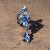 Novel Engagement Ring Exquisite Creative Vivid Three Butterflies