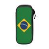 Caja de Lápices Merch Bandera de Brasil Gran Capacidad Material Escolar para Niños Estuche Regalo de Cumpleaños