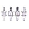 One-Way Non-Return Check Valve Aluminium Fuel Water Gas Air Vacuum Petrol Diesel 4 Size Valves 6/8/10/12mm For Marine Automotive