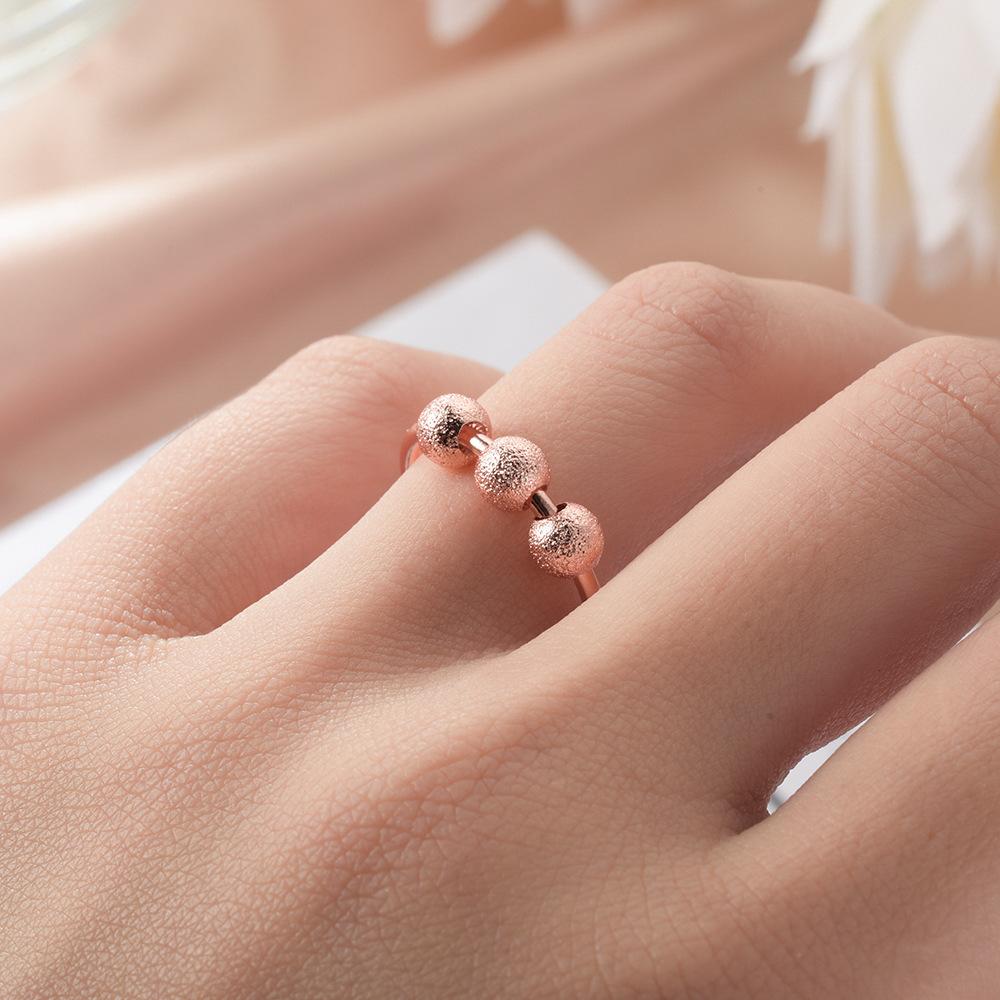 1 Stück Stilvoller, Drehbarer, Dekompressions-, Angstresistenter Aktivitätsring aus Titanstahl