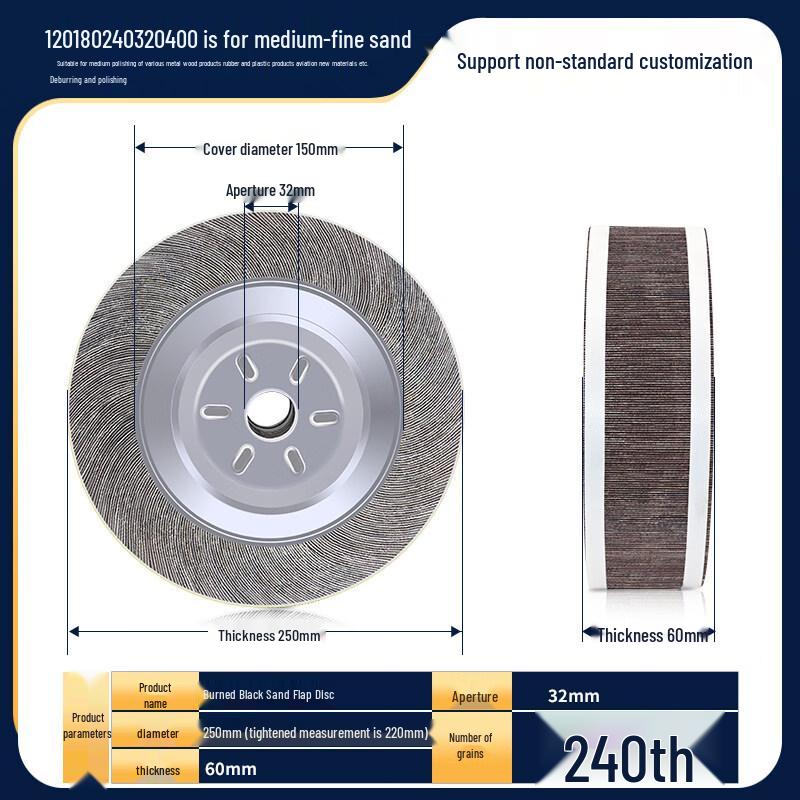 

Jun Ding Ying Calcined Flap Wheel