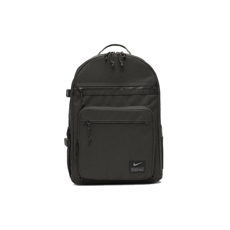 Nike Utility Power Backpack Zipper Polyester Unisex Backpacks Green CK2663-355 Green