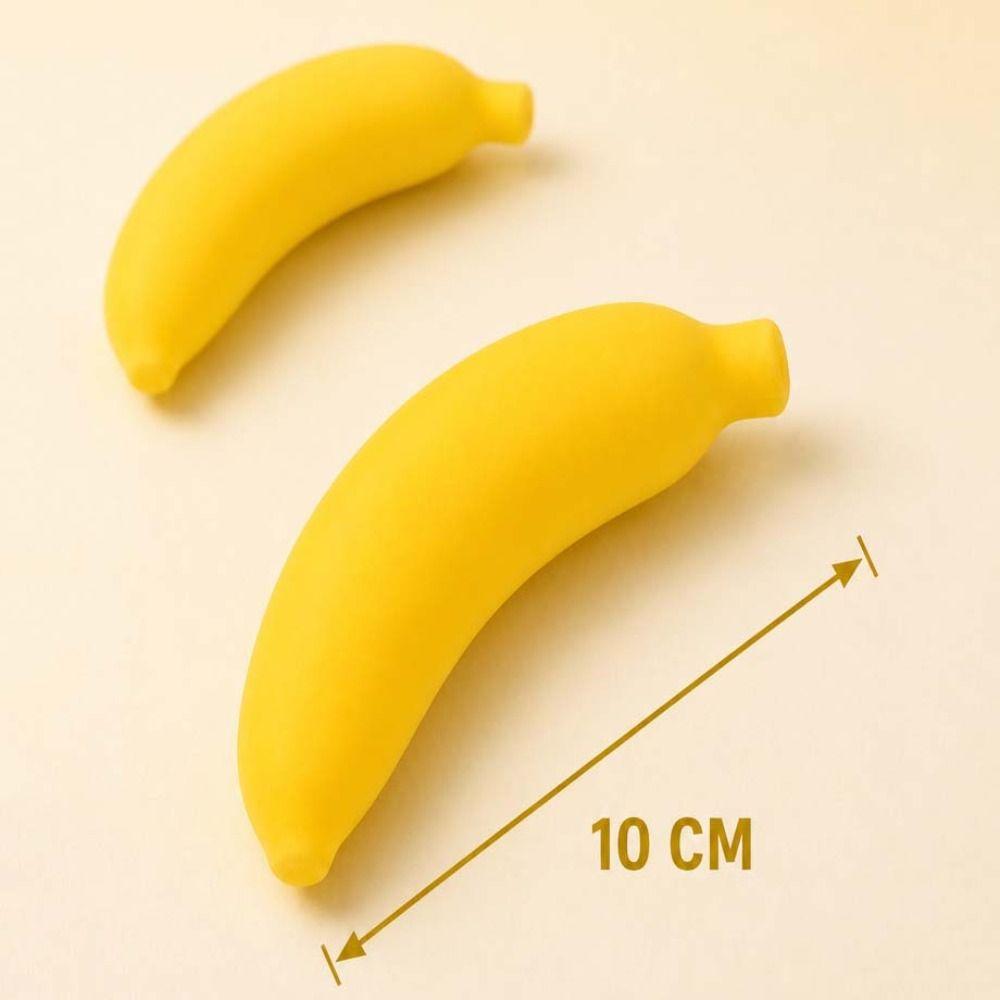 Building Blocks Slow Rebound Fidget Toy Sound Effects Banana Squishy Toy Office Desk Toy