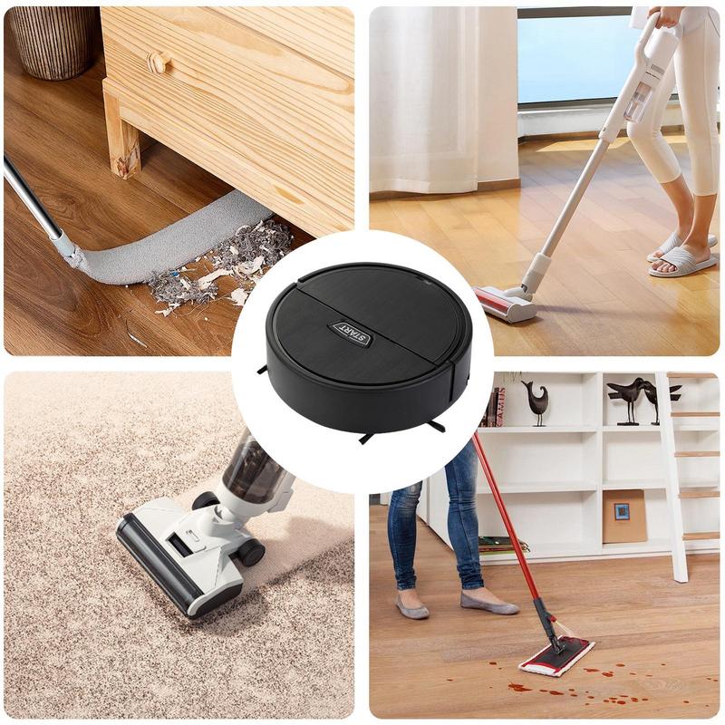 Vollautomatischer Kehrroboter Kehrstaubsauger Wischfunktion Mini-Reiniger Haushaltsgebrauch Intelligenter 3-in-1-Kehrer Smart Clean