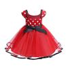 Kostým MUXIU Minnie Mouse na Halloween pro dívky, Roztomilá a oblíbená puntíkovaná sukně, Krátké rukávy, Motýlek, Párty, Taneční kostým, Focení,