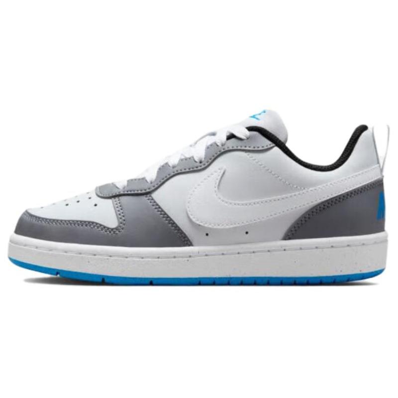 

Nike Court Borough Low Recraft Platinum Cool Grey Photo Blue GS Sneakers DV5456-019 36