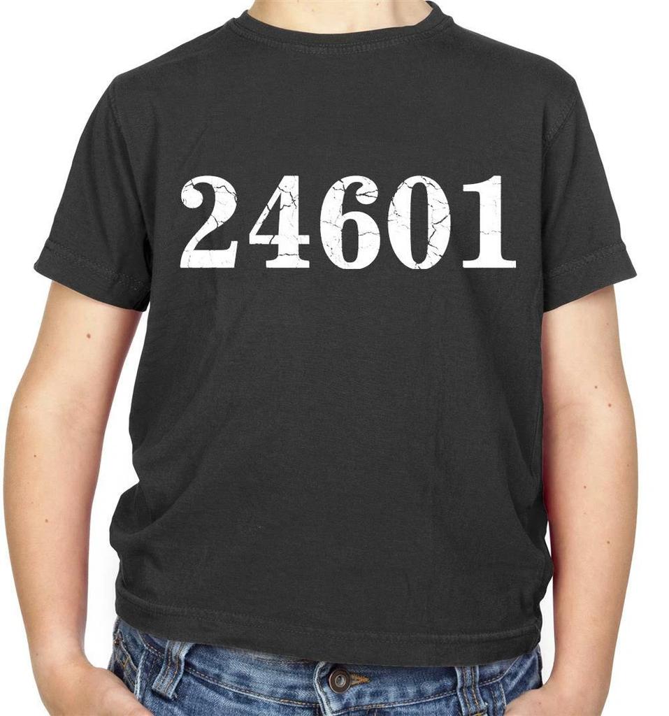 24601 Prison Number Kids T-Shirt - Theatre - Film