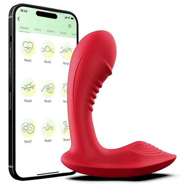 APP Control Wearable Butterfly Rabbit Vibrator Vibrating Panties Clitoral Vagina G Spot Stimulator Adult Toy for Women Couple