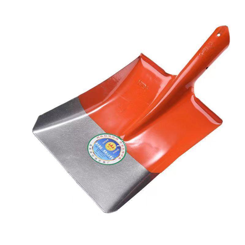 Steel Square Shovel & Hoe: Agricultural Digging Tool with Thickened Manganese Steel Tip.