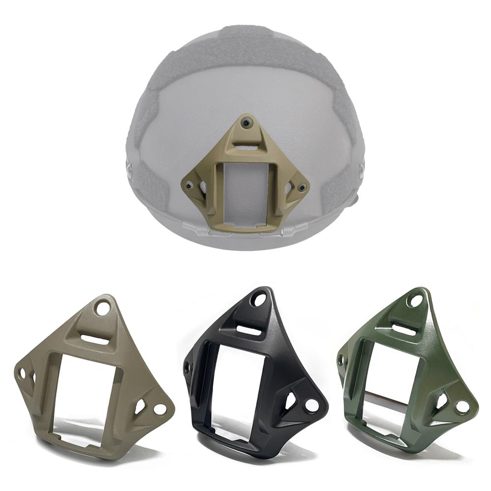 Tactical Helmet Frame Mount NVG Shroud Aluminum Adapter 1 Hole Skeleton Mount ARC Rail For FAST MICH Helmet Accessorie