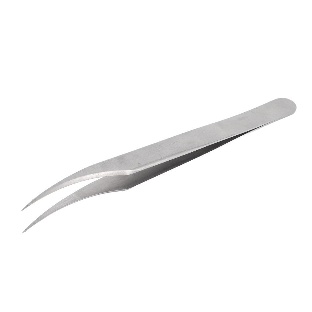 Stainless Steel Stainless Steel Manicure Tweezers Precision Cosmetic Tweezers  For Lash Extensions