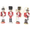 Christmas Tree Nutcracker Wood Hanging Ornament Creative Decoration for Xmas Home Display
