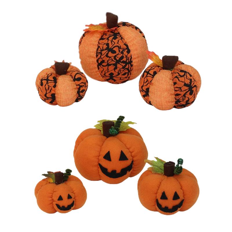 Pumpkin Plush Halloween Toy Simulation Home Desktop Decoration Party Gift Props