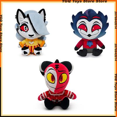 Hot  Loona Hazbin Hotel Helluva Boss Plush Doll Cute Anime Peripherals Toy Birthday Christmas Gift