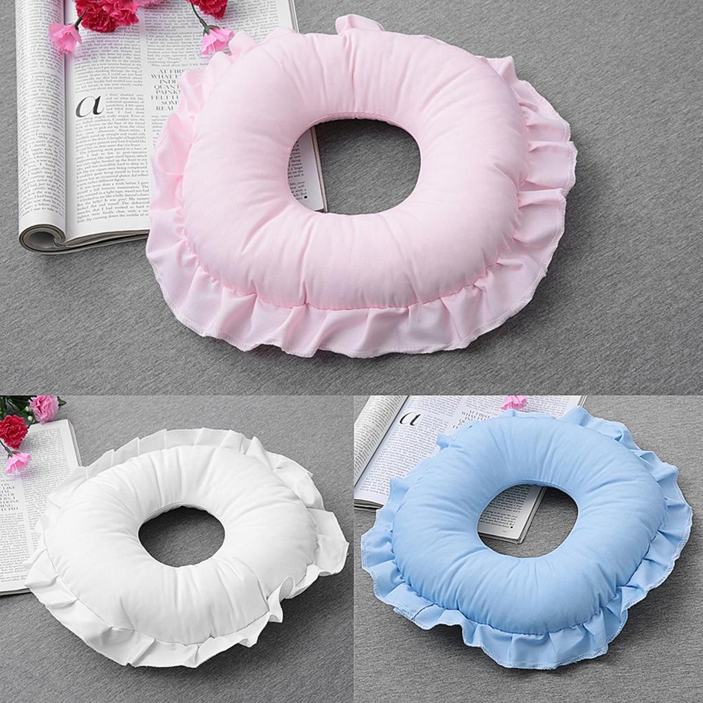 Polyester Gesichtsentspannungskissen SPA Salon Massage Ausgehöhltes Kissen Nickerchenruhekissen