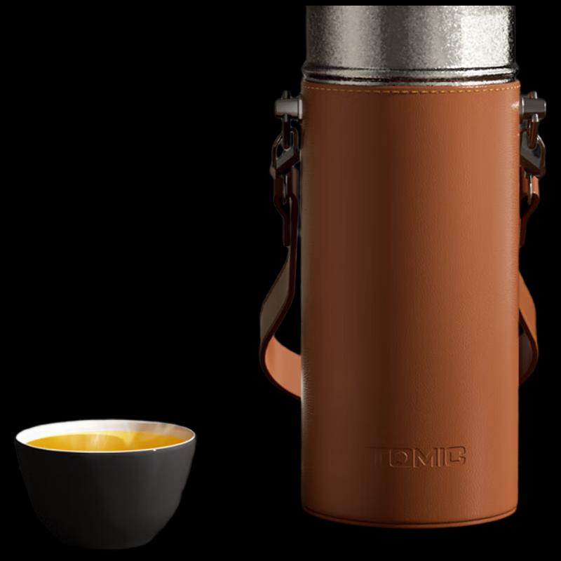 TOMIC Business Insulated Tea Bottle with Infuser
