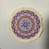 Woven flower Persian carpet small coaster retro style rubber non-slip computer mats wholesale merchants cheap mouse pad desk mat