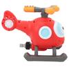 Water Sprinkler Baseball Toy 2 In 1 360 Degree Rotating Spray Water Baseball Helicopter Toy for