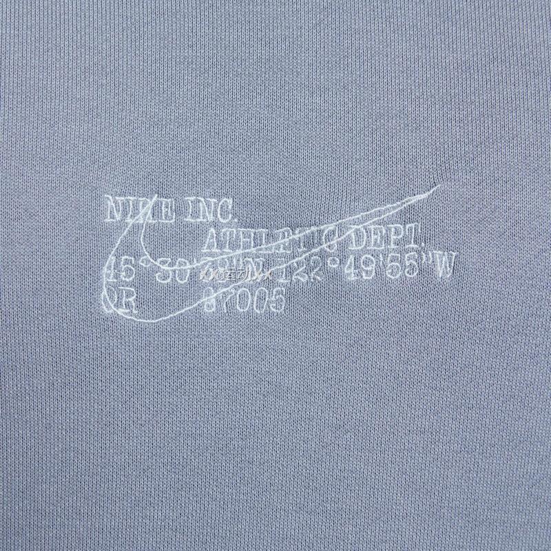 Nike Sportswear Club Fleece Oversized Pullover Hoodie Men Hoodies Blue HV4722493