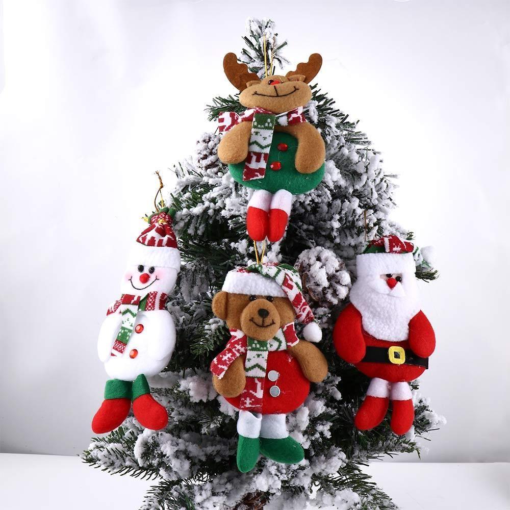 Xmas Home Decor Soft Hanging Decorative Cute Ornaments Christmas Tree Decoration   Christmas Pendant
