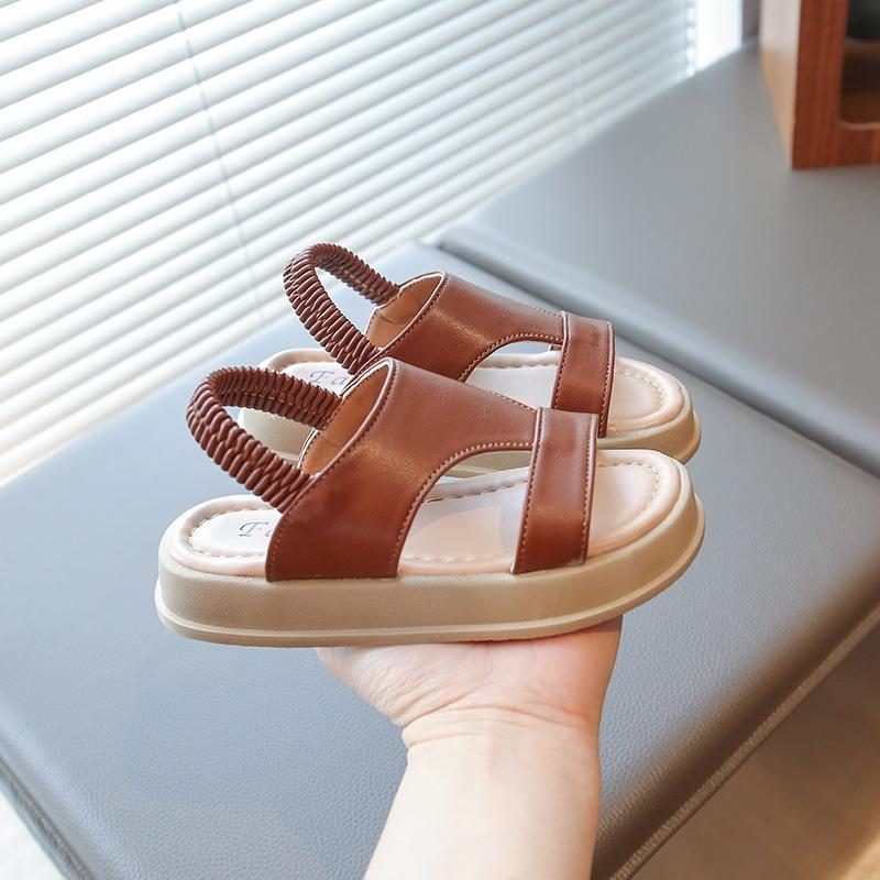 Kids Girls Sandals, Summer New Casual Beach Shoes, Soft Sole Fashion Trendy Anti-slip Toddler Shoes for Baby Girls