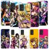 JoJo Adventure Giorno Giovanna Handyhülle für Samsung Galaxy A52 A51 A50S A12 A22 A32 A72 A10S A30S A31 A71 Note 20 Ultra 10 Plus