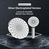 1 pc high-end hotel bathroom with the same shower head, available in both handheld and overhead options, durable, drop resistant